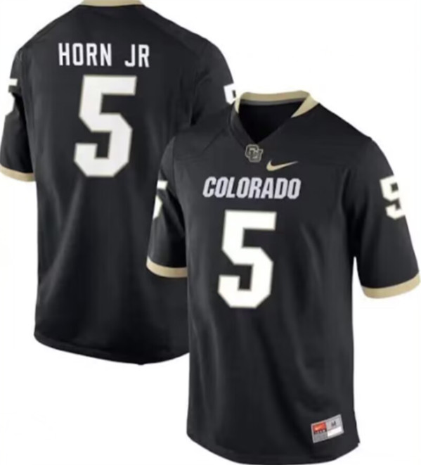 Men's Colorado Buffaloes Active Player Custom Black Stitched Football Jersey